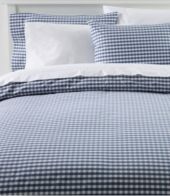 Sunwashed Percale Comforter Cover, Stripe