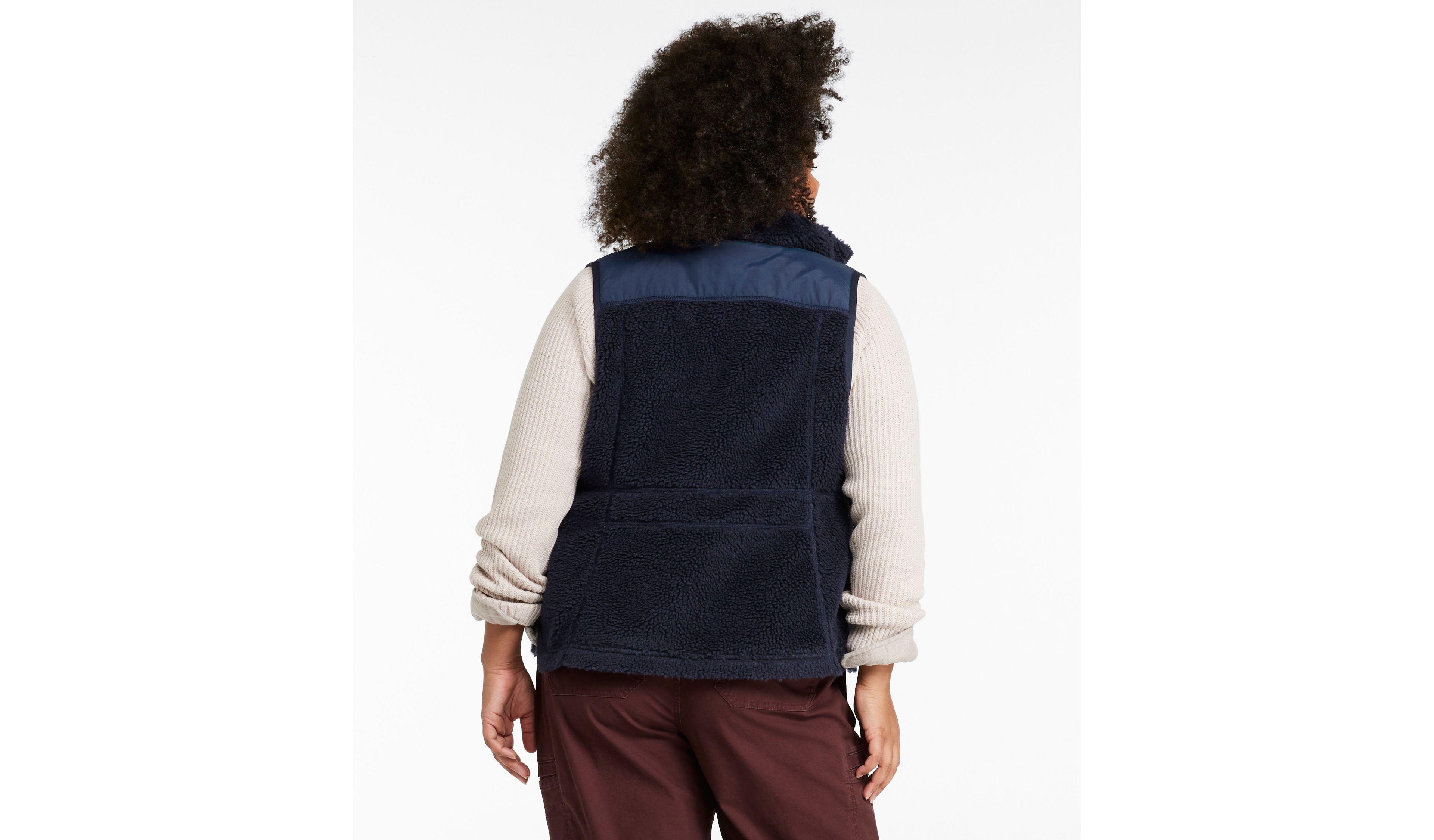 Women's Bean's Sherpa Fleece Vest
