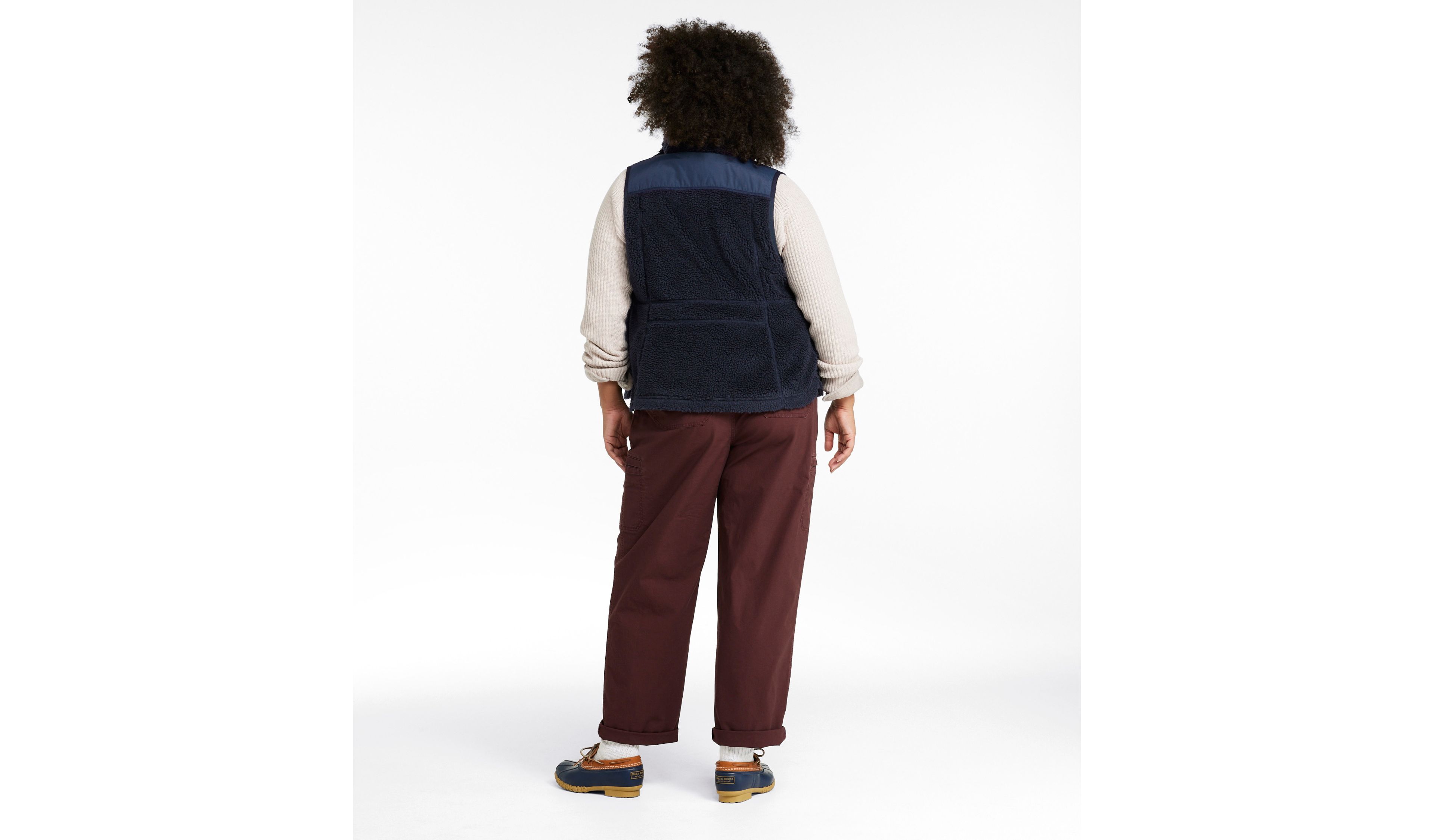 Women's Bean's Sherpa Fleece Vest
