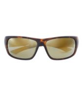 Adults' L.L.Bean Pocket Water Polarized Sunglasses Shiny Dark Demi/Brown Small-Medium, Rubber/Nylon