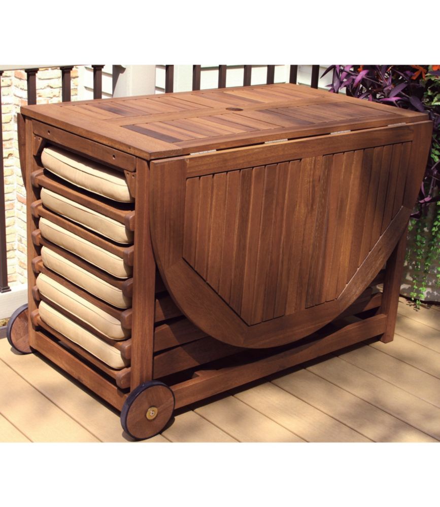 Eucalyptus Storage 7-Piece Dining Set