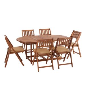 Eucalyptus Storage 7-Piece Dining Set