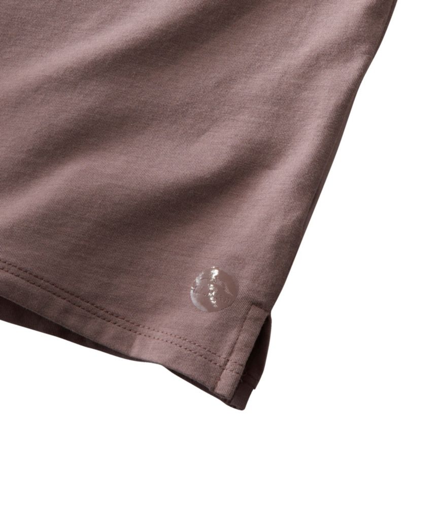 Women's Beyond Soft Tee, Pleat-Back Long-Sleeve, Smokey Mauve, small image number 4
