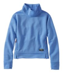 Women's Ultrasoft Sweats, Full-Zip Mock-Neck Jacket Stripe