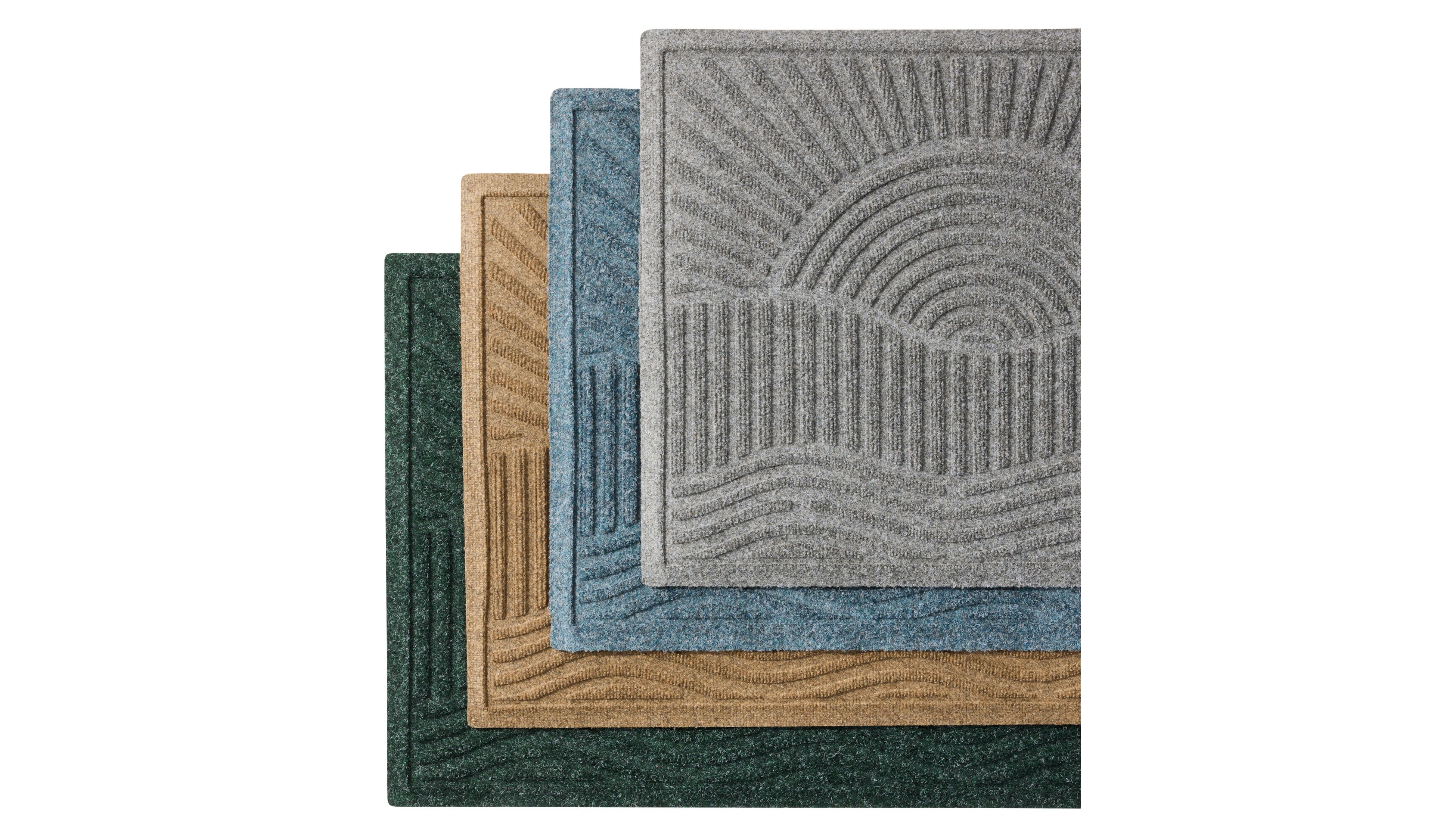 Everyspace Recycled Waterhog Wide Doormat, Sunrise