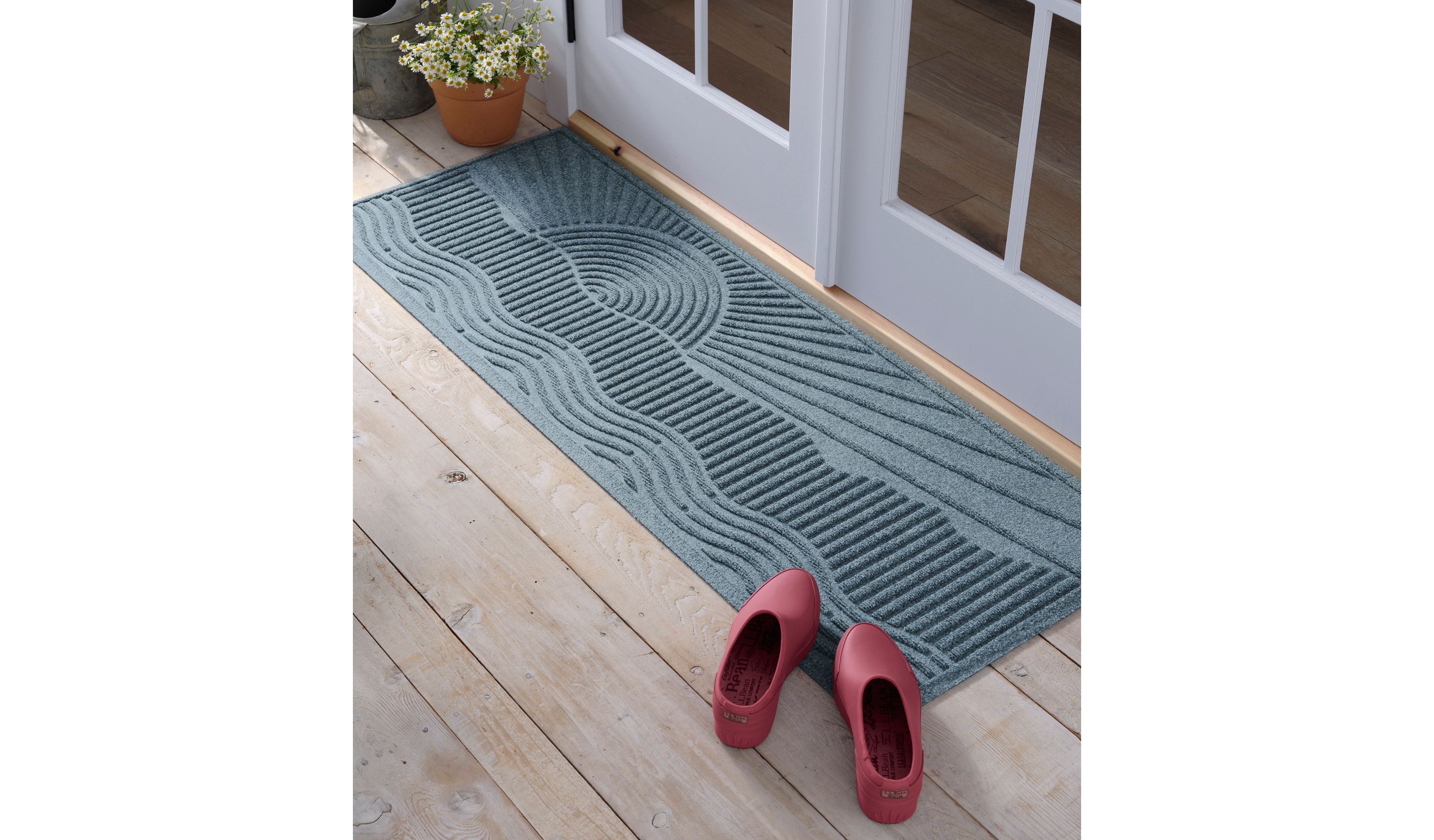 Everyspace Recycled Waterhog Wide Doormat, Sunrise