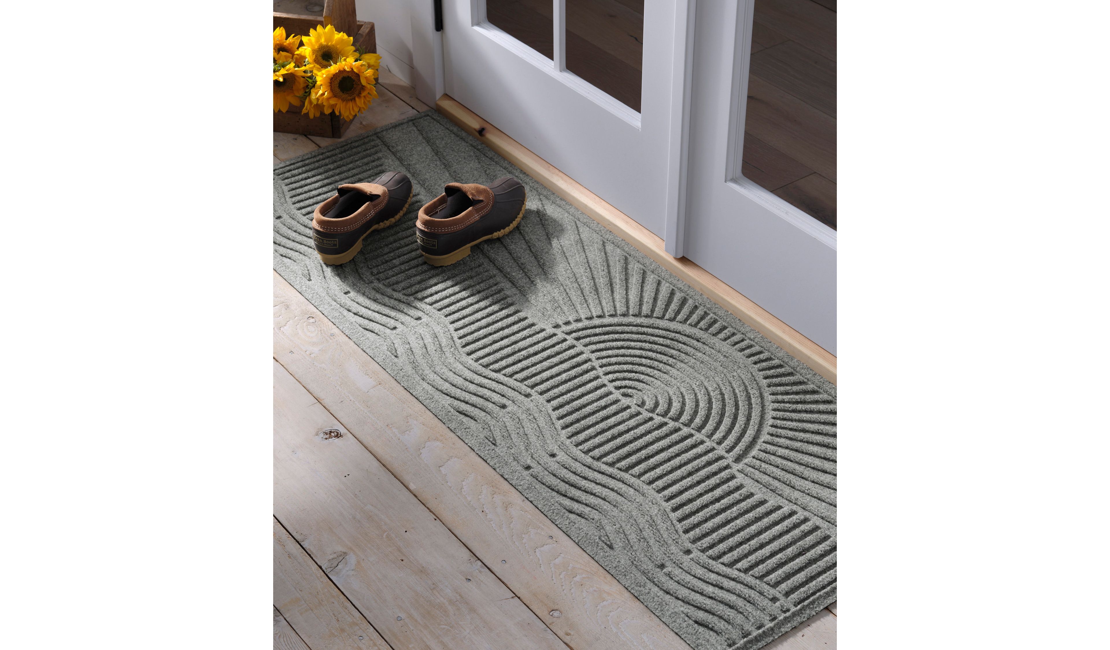 Everyspace Recycled Waterhog Wide Doormat, Sunrise