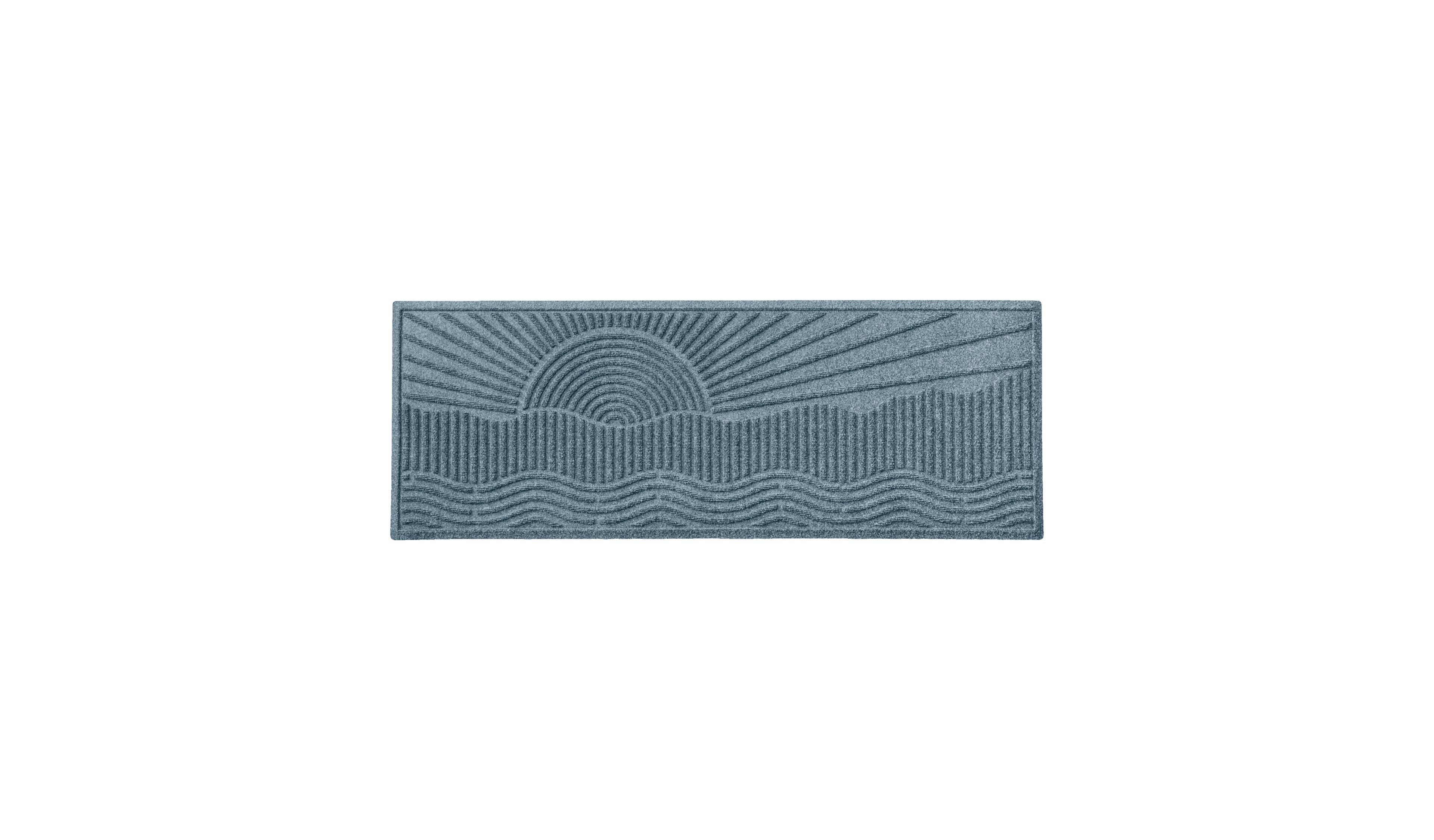 Everyspace Recycled Waterhog Wide Doormat, Sunrise
