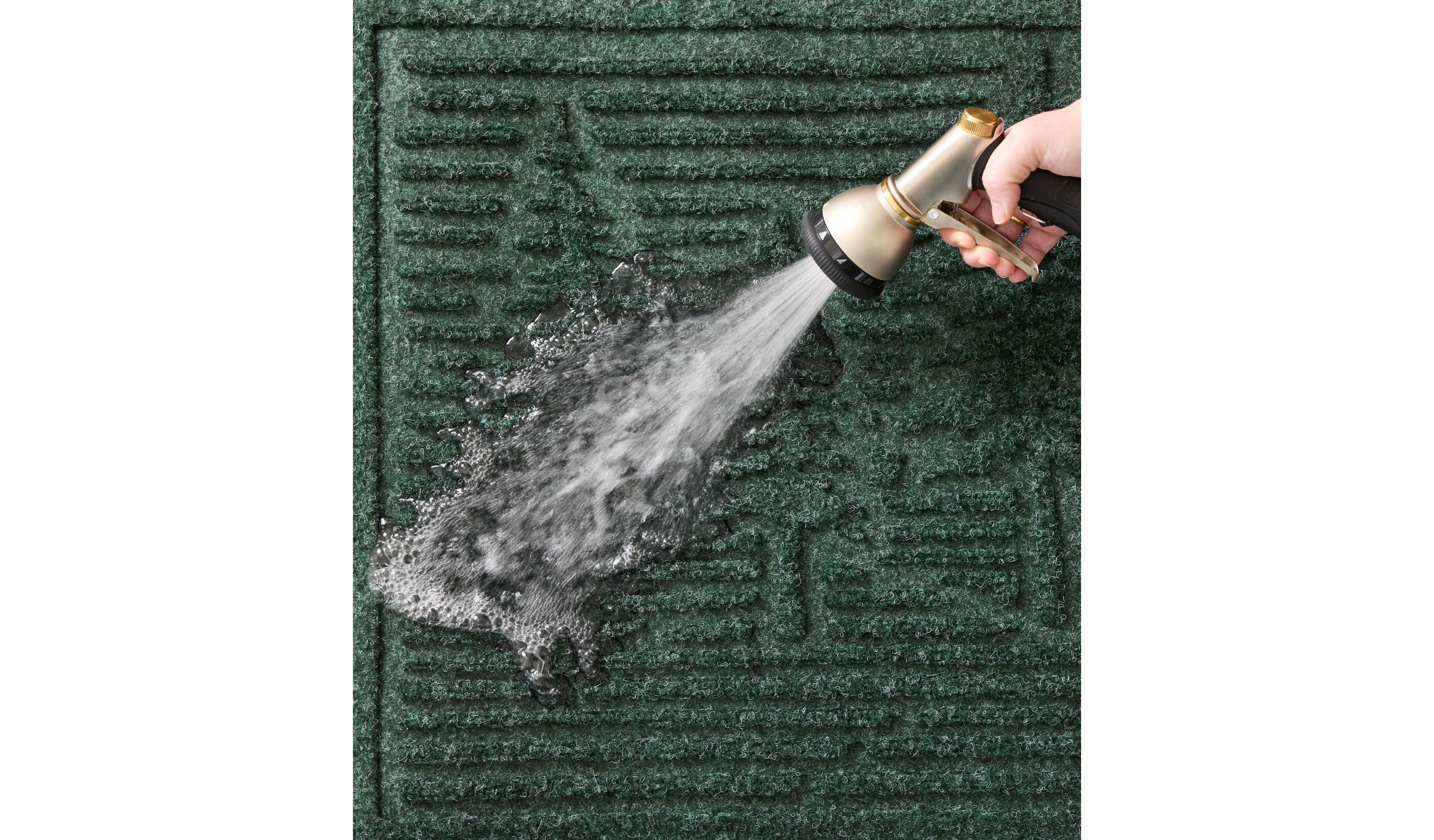 Everyspace Recycled Waterhog Wide Doormat, Pine Trees