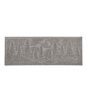Everyspace Recycled Waterhog Doormat, Pine Trees