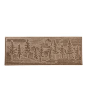 Everyspace Recycled Waterhog Wide Doormat, Pine Trees