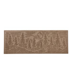 Rubber-Cal 2-ft x 5-ft Brown Rectangular Indoor or Outdoor Animals Door Mat  in the Mats department at