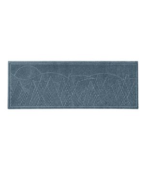 .com: Blue Grey Black Splicing Indoor Door Mat, Non-Slip