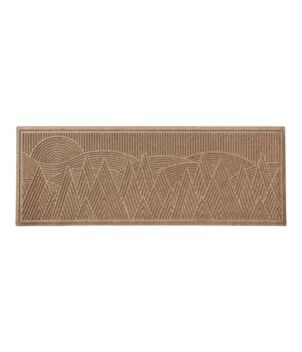 Everyspace Recycled Waterhog Wide Doormat, Mountain Scene
