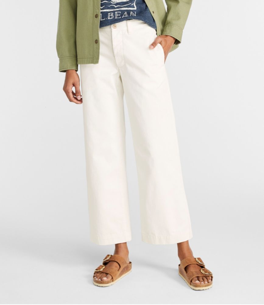 Women's Signature Boyfriend Chinos, Mid-Rise, , small image number 1