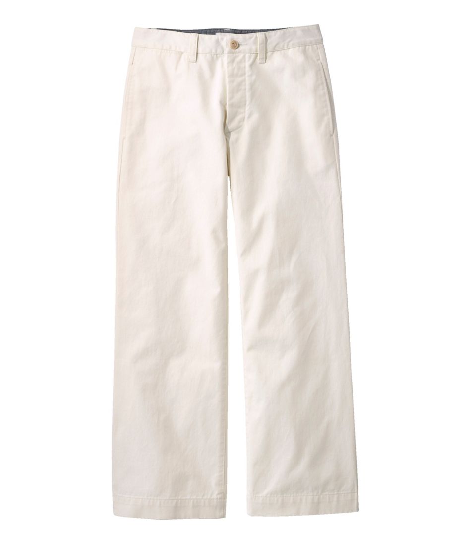 Women's Signature Cotton/TENCEL Utility Pants, Mid-Rise Wide-Leg