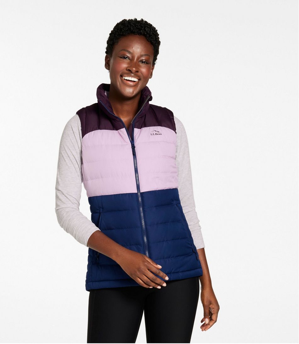 Women's Bean's Down Vest, Colorblock | Women's at L.L.Bean Women's Bean's Down Vest, Colorblock | Women's at L.L.Bean