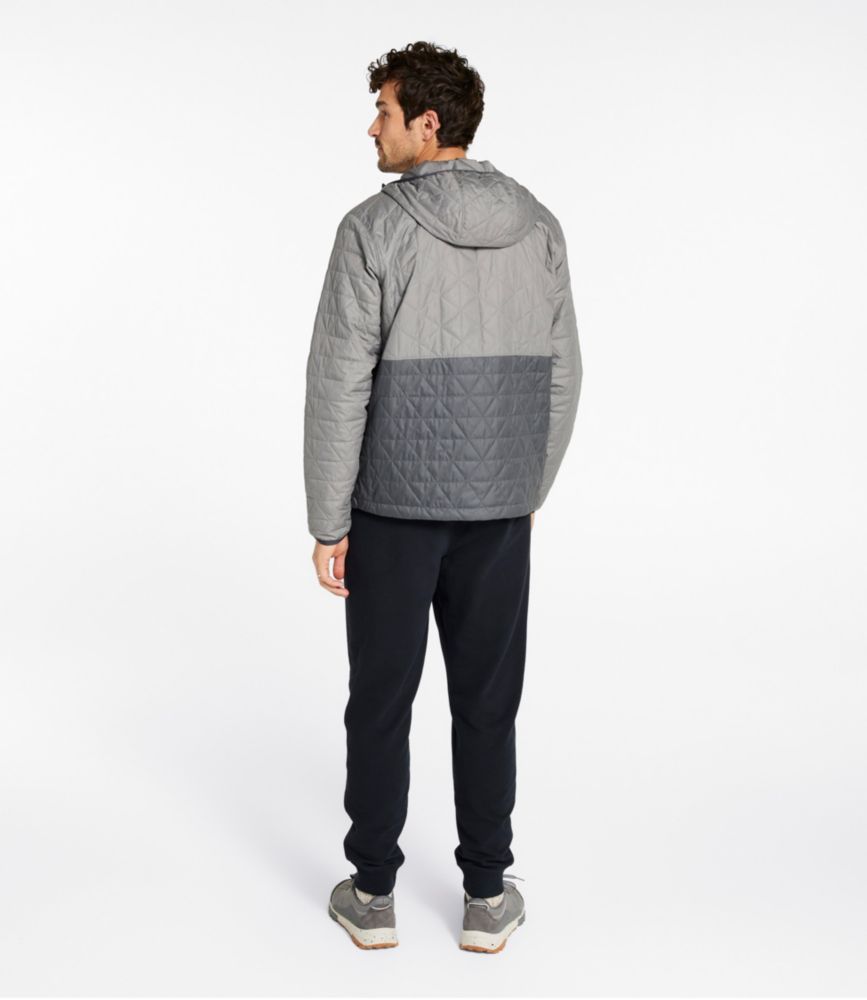 Men's Katahdin Insulated Hoodie, Colorblock, Graphite/Shale Gray, small image number 5