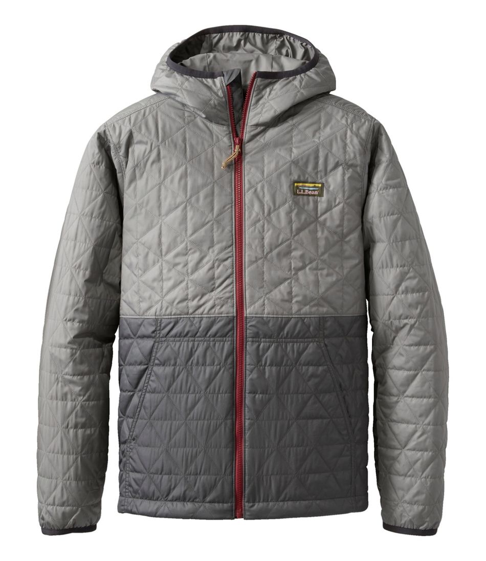 Men's Katahdin Insulated Hoodie, Colorblock | Insulated Jackets at L.L.Bean