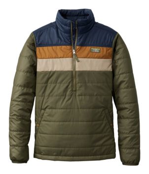 Men's Mountain Classic Puffer Pullover, Colorblock