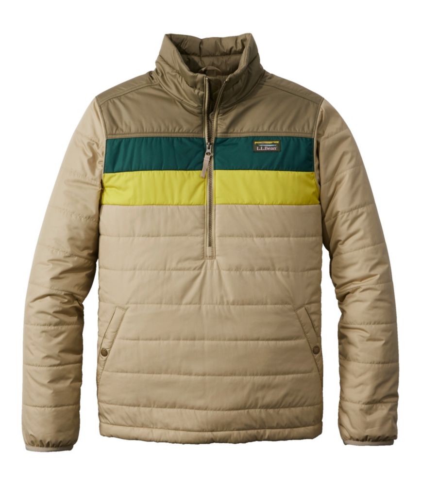 Men's Mountain Classic Puffer Pullover, Colorblock