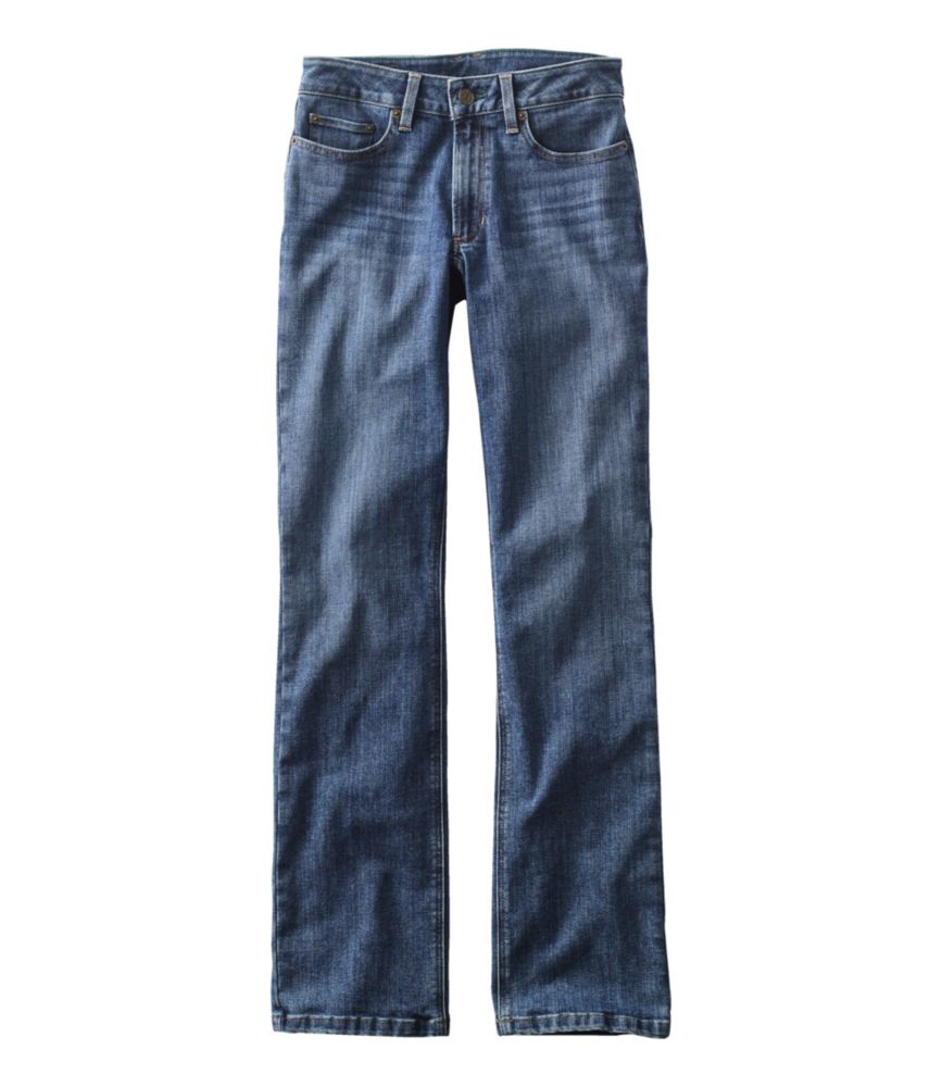 Women's BeanFlex® Jeans, Mid-Rise Bootcut, Stonewashed, small image number 1