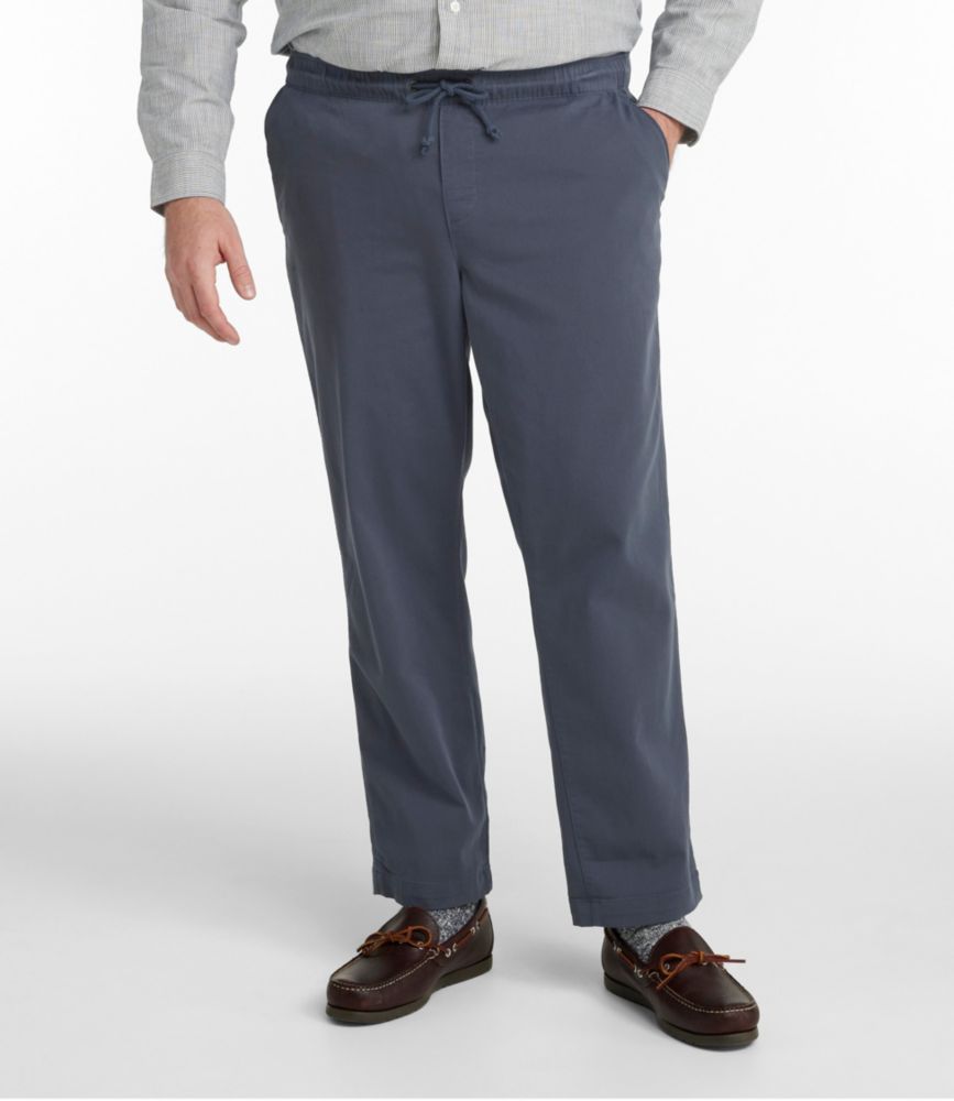 Men's Comfort Stretch Dock Pants, Classic Fit, Straight Leg, Carbon Navy, small image number 4