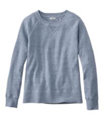 Cotton women's crew neck sweatshirts best sale