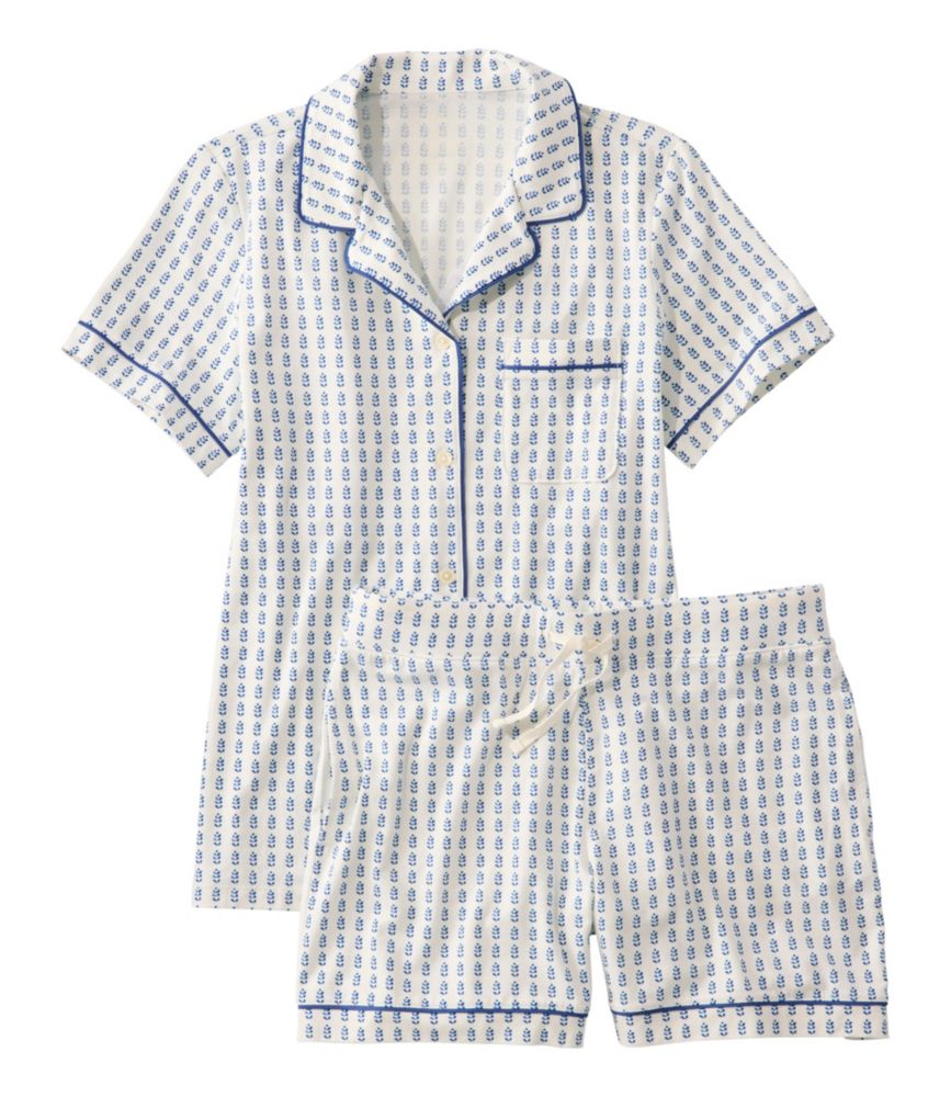 Women's Super-Soft Shrink-Free Pajamas, Short Set Print