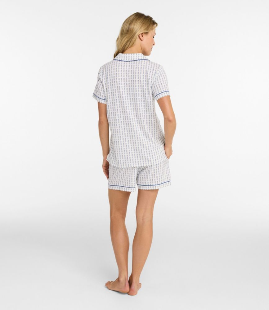 Women's Super-Soft Shrink-Free Pajamas, Short Set Print