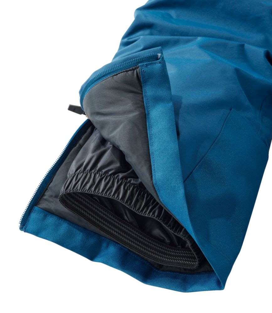 Kids' Waterproof Wildcat Insulated Ski Bibs, Dark Marine Blue, small image number 7