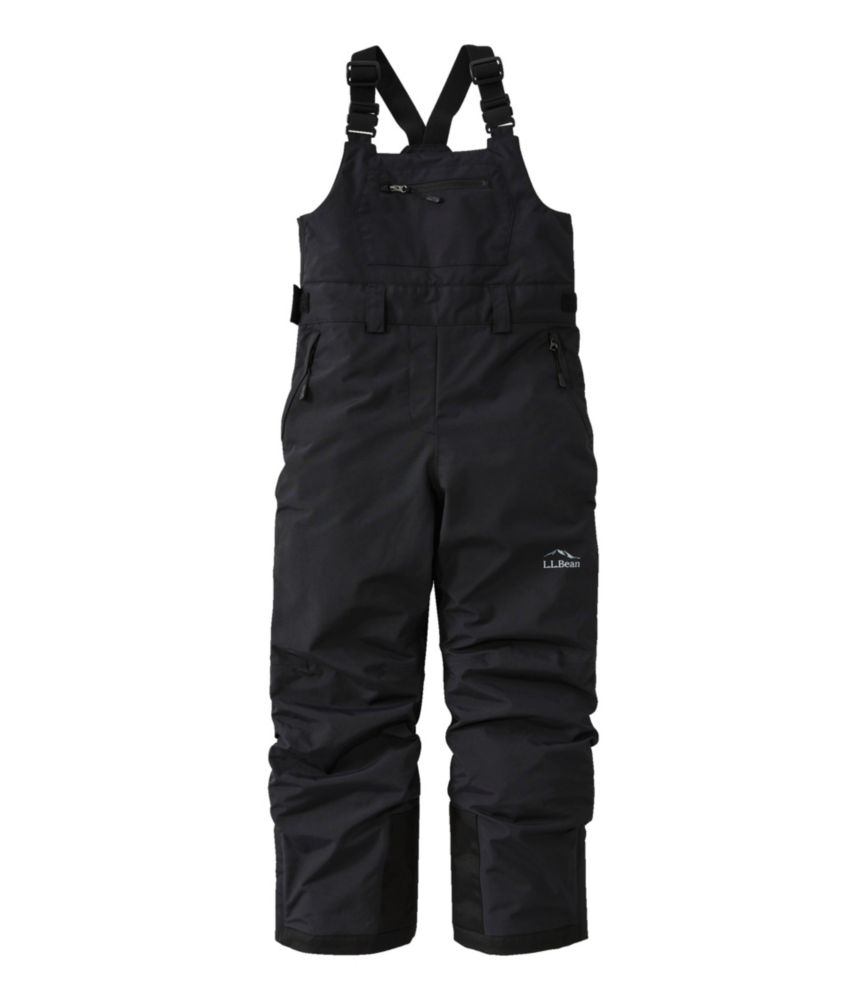 Youth Adirondack Trading Co L Large Black SKI Snow pants Bibs ice