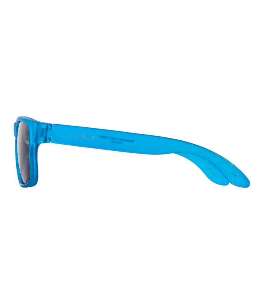 Kids' L.L.Bean Southside Child Polarized Sunglasses, Crystal Blue, small image number 3