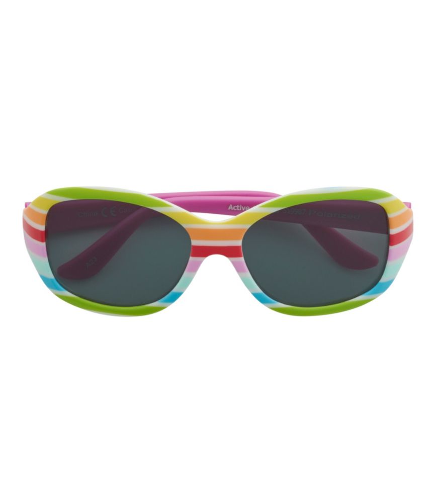 Toddlers' L.L.Bean Active Polarized Sunglasses, Rainbow, small image number 2