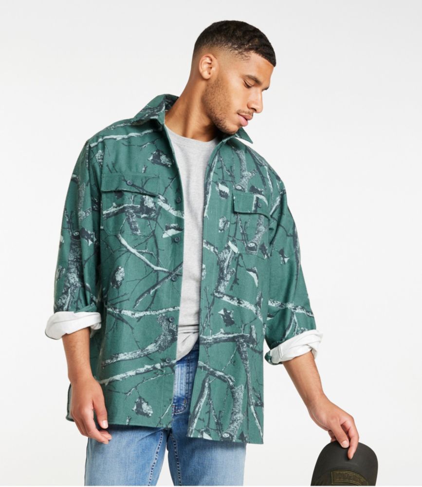 Men's Chamois Shirt, Traditional Fit, Print, , small image number 2