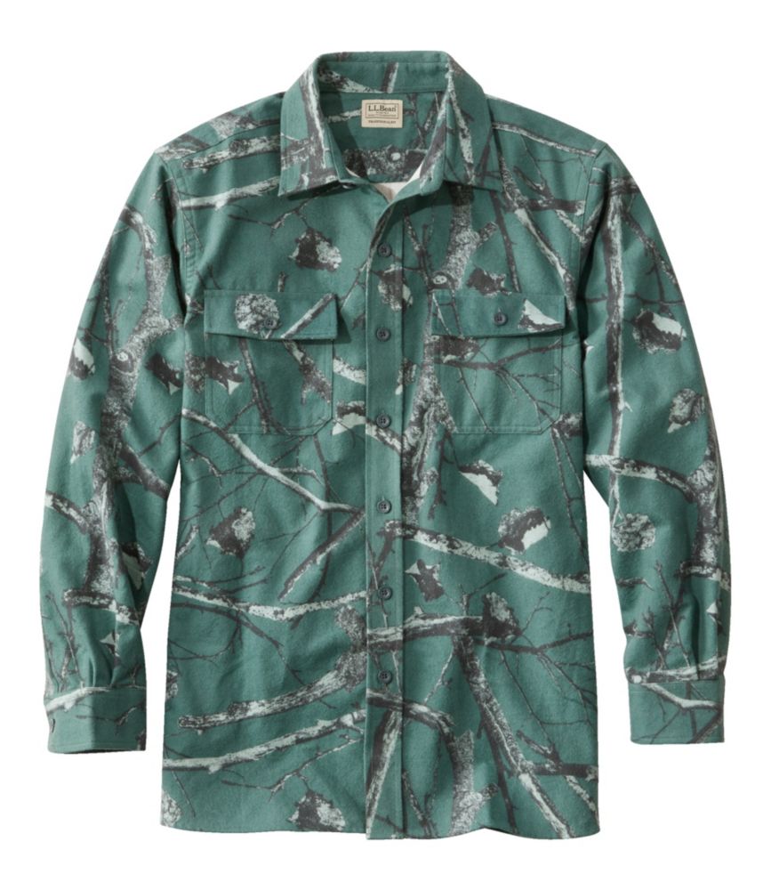 Men's Chamois Shirt, Traditional Fit, Print, , small image number 1