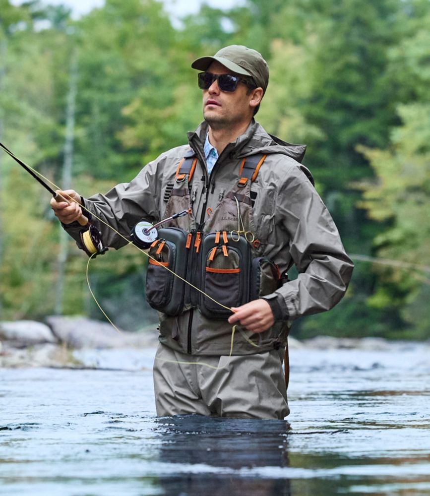 L.L.Bean Rapid River Vest Pack II Fishing at L.L.Bean