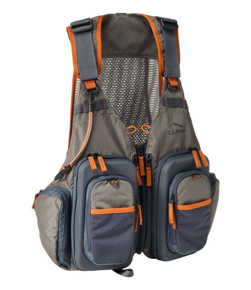 NEW Cortland Fly Fishing Vest MD/LG with pouches, Fly Patch, Rod  Attachments