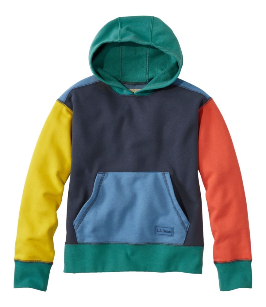 Kids' Athleisure Hoodie, Colorblock, , small image number 1