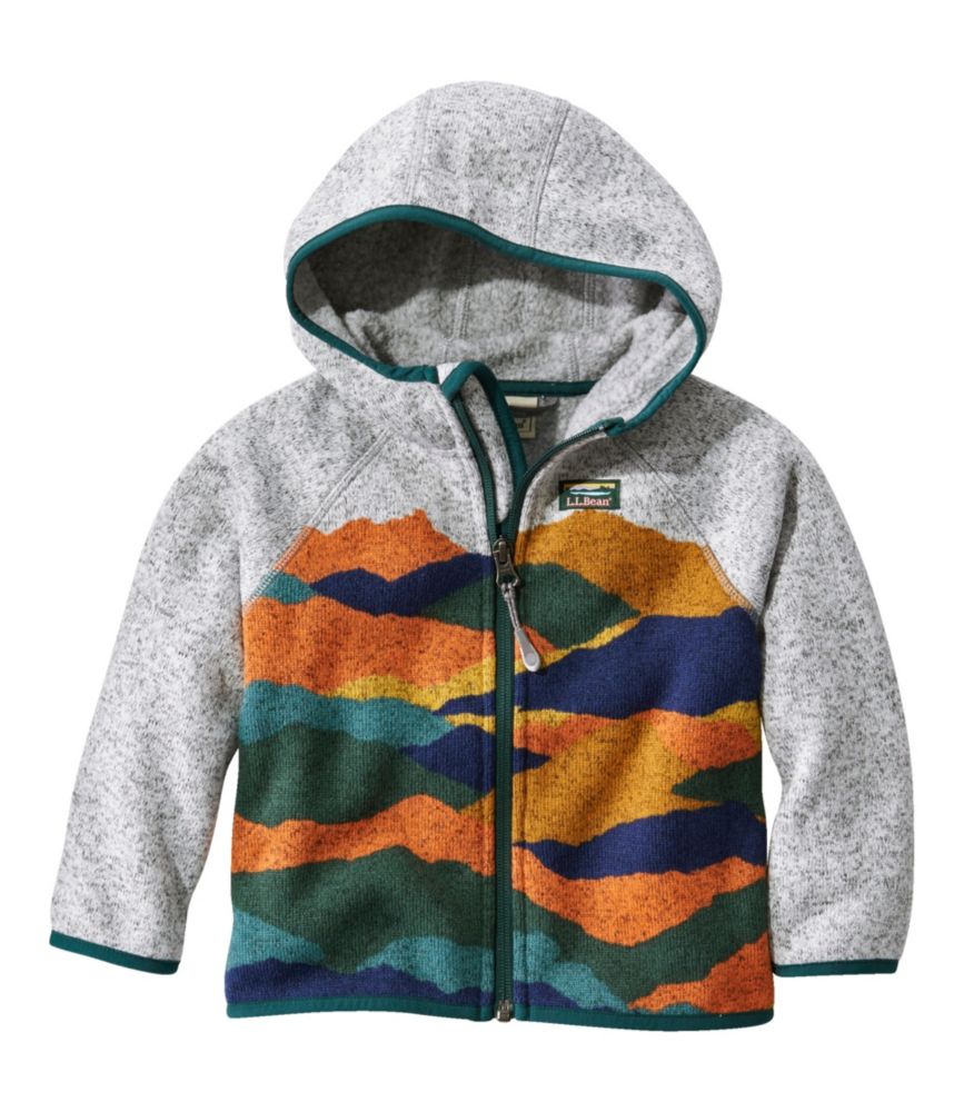 Infants' and Toddlers' L.L.Bean Sweater Fleece, Full-Zip Print, Landscape, small image number 1