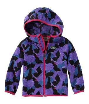 Infants' and Toddlers' L.L.Bean Sweater Fleece, Full-Zip Print