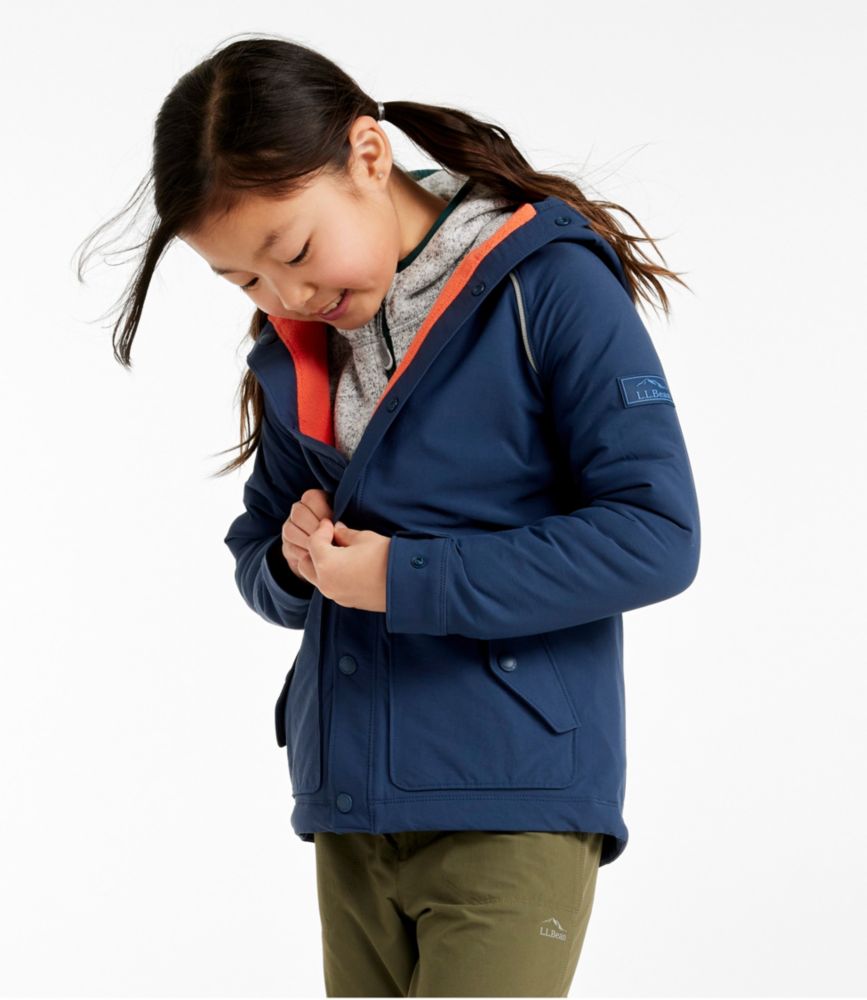 Little Kids' Boundless Softshell Jacket, Nautical Navy, small image number 3