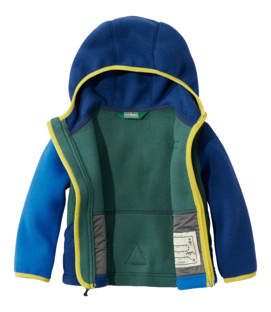 Infants' and Toddlers' Mountain Classic Fleece, Colorblock, Deep Green, small image number 5