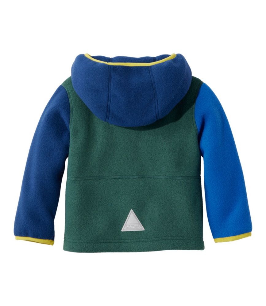 Infants' and Toddlers' Mountain Classic Fleece, Colorblock, Deep Green, small image number 6
