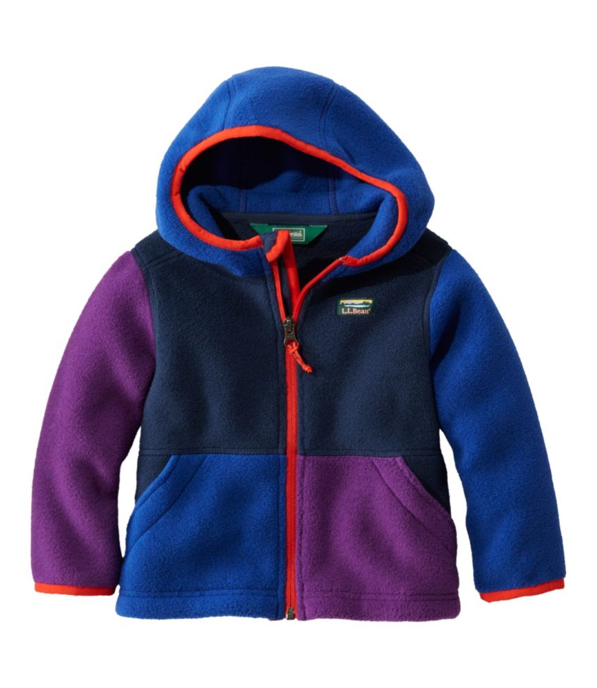 Infants' and Toddlers' Mountain Classic Fleece, Colorblock, Nautical Navy, small image number 1