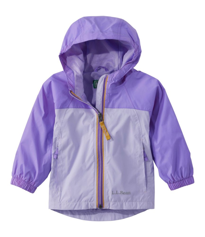 Toddlers' Discovery Rain Jacket, Colorblock