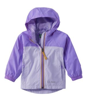 Toddlers' Discovery Rain Jacket, Colorblock