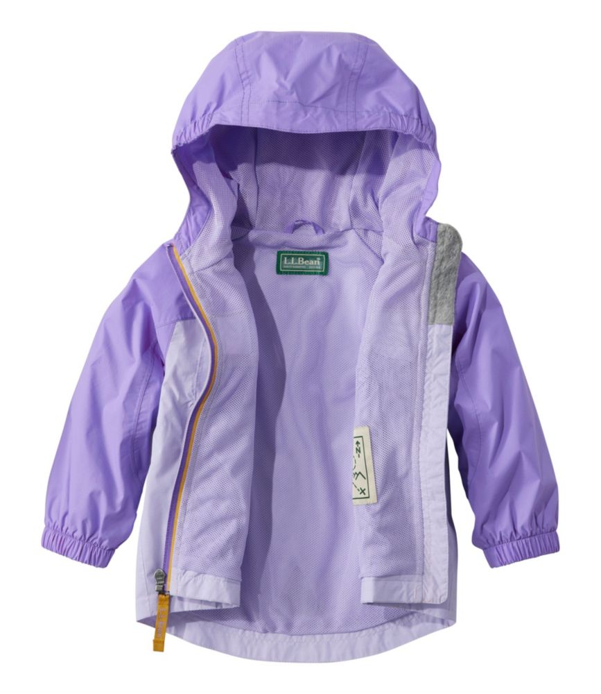 Toddlers' Discovery Rain Jacket, Colorblock