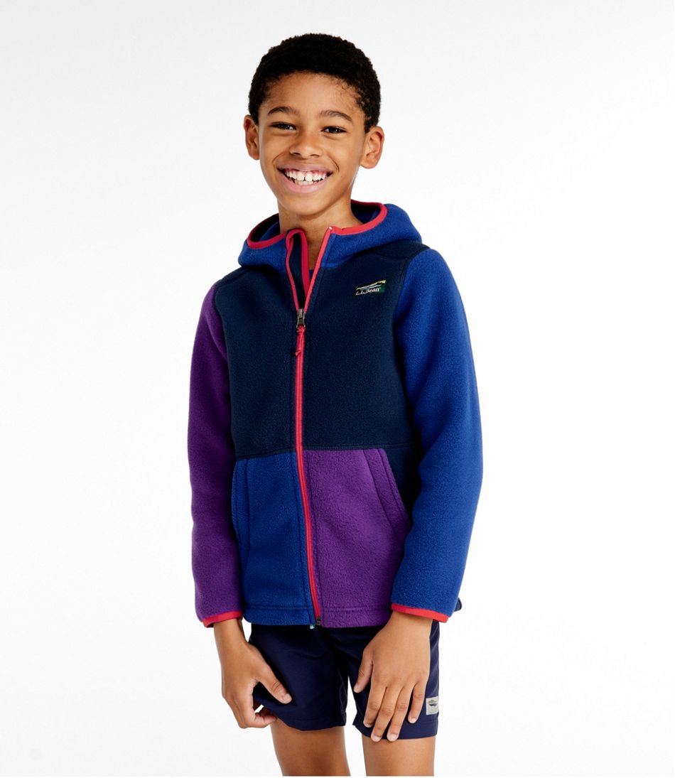 Kids' Mountain Classic Fleece, Hooded Colorblock | Jackets & Vests