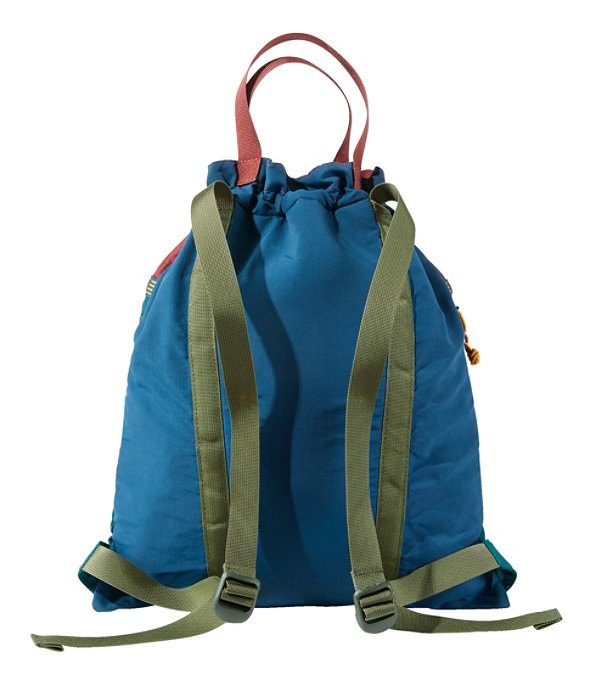 Mountain Classic Drawstring Pack, Spruce/Tuscan Olive, large image number 1